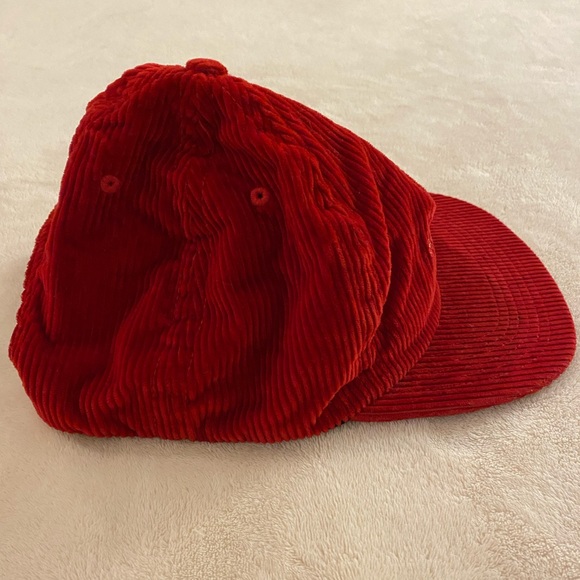 Supreme red corduroy camp cap - Picture 3 of 6